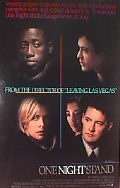 ONE NIGHT STAND original issue rolled 1-sheet movie poster