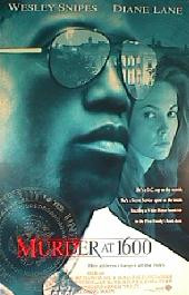 MURDER AT 1600 original issue rolled double sided 1-sheet movie poster