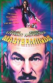 MASTERMINDS original issue rolled double sided 1-sheet movie poster