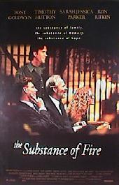 SUBSTANCE OF FIRE original issue rolled 1-sheet movie poster