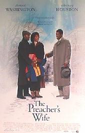 PREACHER'S WIFE original issue rolled double sided 1-sheet movie poster