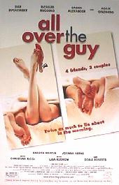 ALL OVER THE GUY original issue rolled 1-sheet movie poster