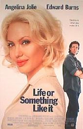 LIFE OR SOMETHING LIKE IT original issue rolled 1-sheet movie poster