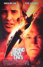 BEHING ENEMY LINES original issue rolled double sided 1-sheet movie poster