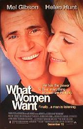 WHAT WOMEN WANT original issue rolled double sided 1-sheet movie poster