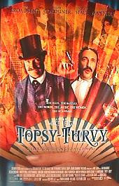 TOPSY TURVY original issue rolled 1-sheet movie poster