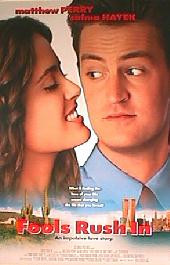 FOOLS RUSH IN original issue rolled double sided 1-sheet movie poster