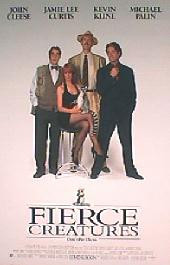 FIERCE CREATURES original issue rolled double sided 1-sheet movie poster