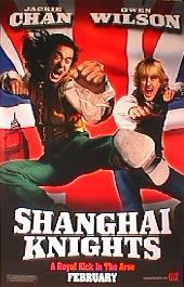 SHANGHAI KNIGHTS original issue rolled 1-sheet mvoie poster