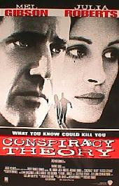 CONSPIRACY THEORY original issue rolled 1-sheet movie poster