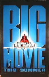 SMALL SOLDIERS original issue rolled double sided Advance A 1-sheet movie poster