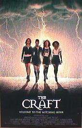 CRAFT,THE original issue rolled double sided Regular 1-sheet movie poster