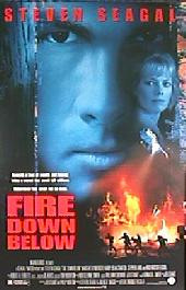 FIRE DOWN BELOW original issue rolled double sided 1-sheet movie poster