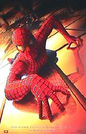SPIDERMAN original issue rolled double sided Advance B 1-sheet movie poster