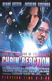 CHAIN REACTION original issue rolled 1-sheet movie poster