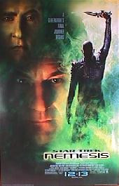 STAR TREK 10:NEMESIS original issue rolled Regular International 1-sheet movie poster