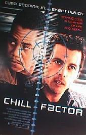 CHILL FACTOR original issue rolled double sided 1-sheet movie poster