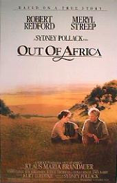 OUT OF AFRICA rolled Reprint 1-sheet movie poster