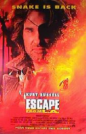 ESCAPE FROM L.A. original issue rolled double sided Regular 1-sheet movie poster
