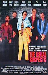 USUAL SUSPECTS original issue rolled International 1-sheet movie poster