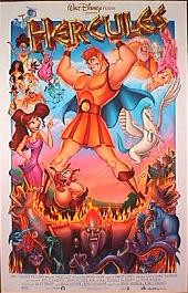 HERCULES original issue rolled double sided 1-sheet movie poster