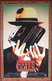 NAKED LUNCH original issue rolled 1-sheet movie poster