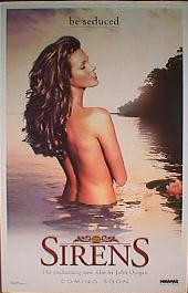 SIRENS original issue rolled advance 1-sheet movie poster