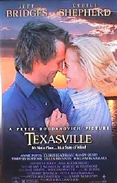 TEXASVILLE original issue rolled double sided 1-sheet movie poster