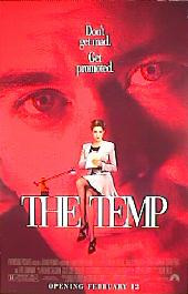 TEMP,THE original issue rolled double sided 1-sheet movie poster