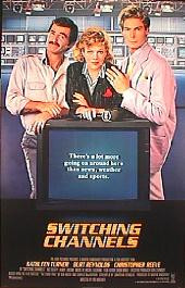 SWITCHING CHANNELS original issue rolled 1-sheet movie poster