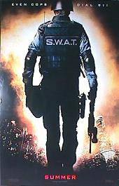 S.W.A.T. original issue rolled double sided Advance 1-sheet movie poster