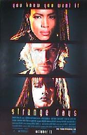STRANGE DAYS original issue rolled Regular 1-sheet movie poster