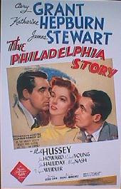 PHILADELPHIA STORY rolled International Reprint 1-sheet movie poster