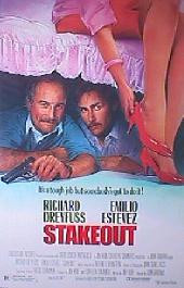STAKEOUT original issue rolled 1-sheet movie poster