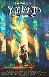 SQUANTO original issue rolled double sided 1-sheet movie poster