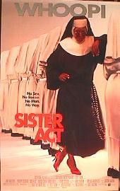 SISTER ACT original issue rolled double sided 1-sheet movie poster