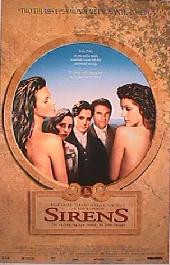 SIRENS original issue rolled Regular 1-sheet movie poster