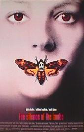 SILENCE OF THE LAMBS original issue rolled International 1-sheet movie poster