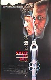 SHOOT TO KILL original issue rolled 1-sheet movie poster