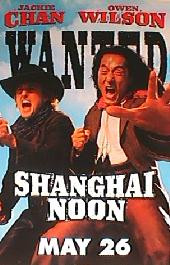 SHANGHAI NOON original issue rolled Advance 1-sheet movie poster