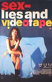 SEX, LIES, VIDEO TAPES original issue rolled British 1-sheet movie poster