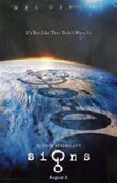 SIGNS original issue rolled Advance A 1-sheet movie poster