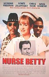 NURSE BETTY original issue rolled 1-sheet movie poster