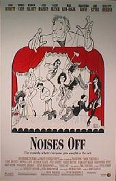 NOISES OFF original issue rolled double sided 1-sheet movie poster