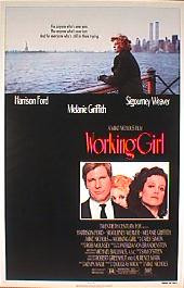 WORKING GIRL original issue rolled 1-sheet movie poster