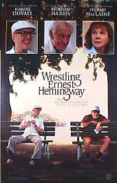 WRESTLING ERNEST HEMINGWAY original issue rolled 1-sheet movie poster