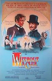WITHOUT A CLUE original issue rolled 1-sheet movie poster