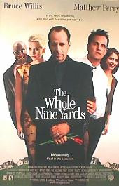WHOLE NINE YARDS original issue rolled double sided 1-sheet movie poster