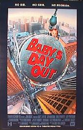 BABY'S DAY OUT original issue rolled double sided Advance 1-sheet movie poster