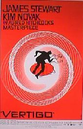 VERTIGO original reissue rolled 1-sheet movie poster